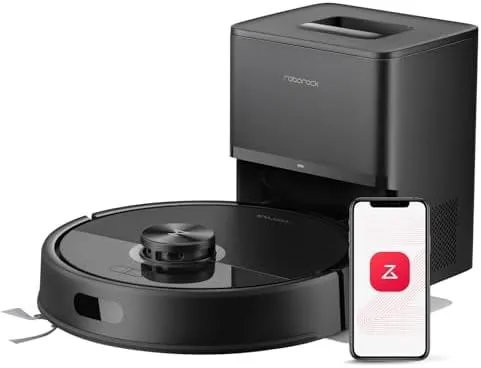 Roborock Q7 M5+ Robot Vacuum and Mop, 10,000Pa Suction, 7-Week Self-Emptying, PreciSense LiDAR