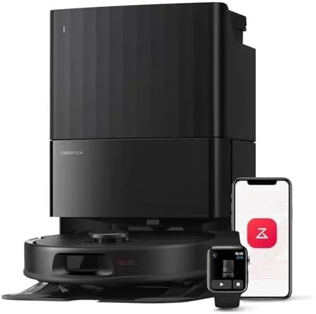 Roborock Qrevo QV 35A Robot Vacuum and Mop, 8,000Pa Suction, Auto Mop Washing, Multi-Floor LiDAR